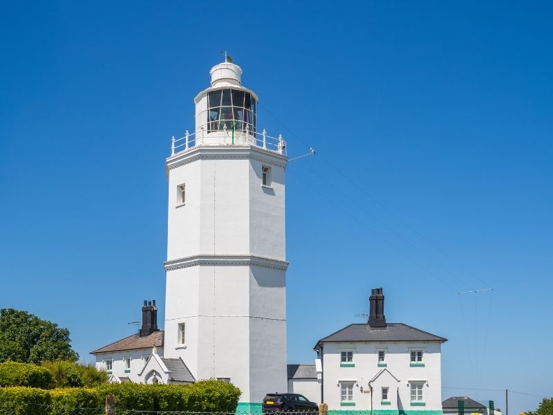 Lighthouse and cottage
